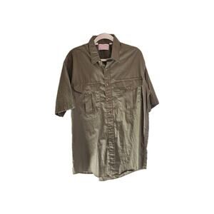 Filson Size L Button Up Short Sleeve Casual Shirt Garment